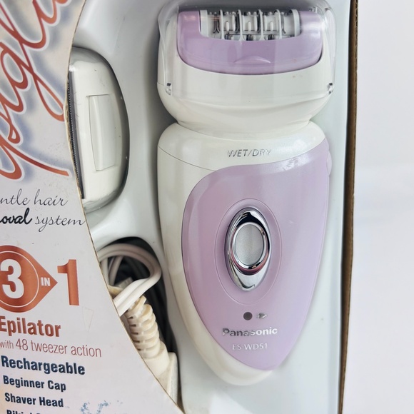 Panasonic ES-WD51-P Ladies Wet/Dry Epiglide Razor ~ Unused In Original Box - Picture 5 of 15